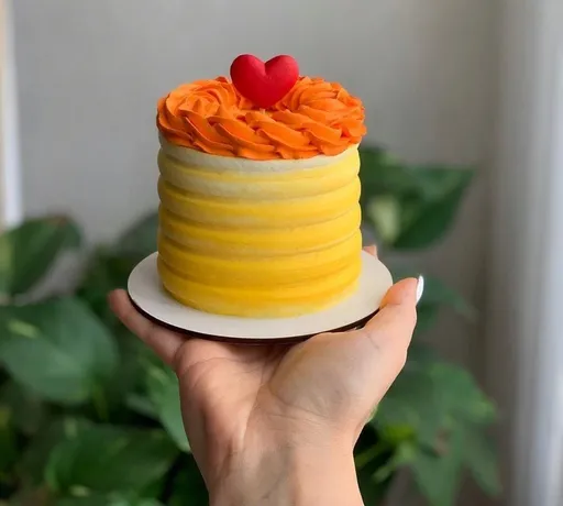 Heart In The Middle Cake (Half Pound)-duplicate